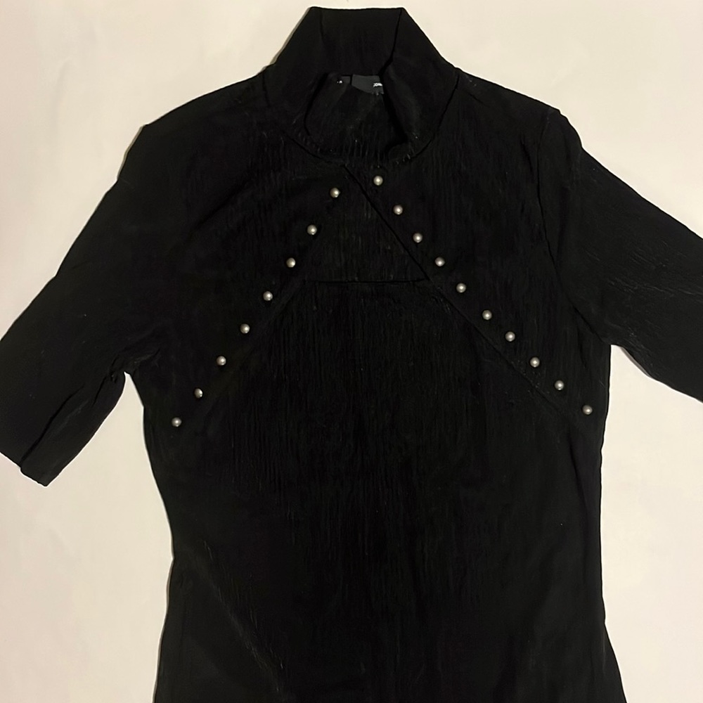Black Fancy full-length Top